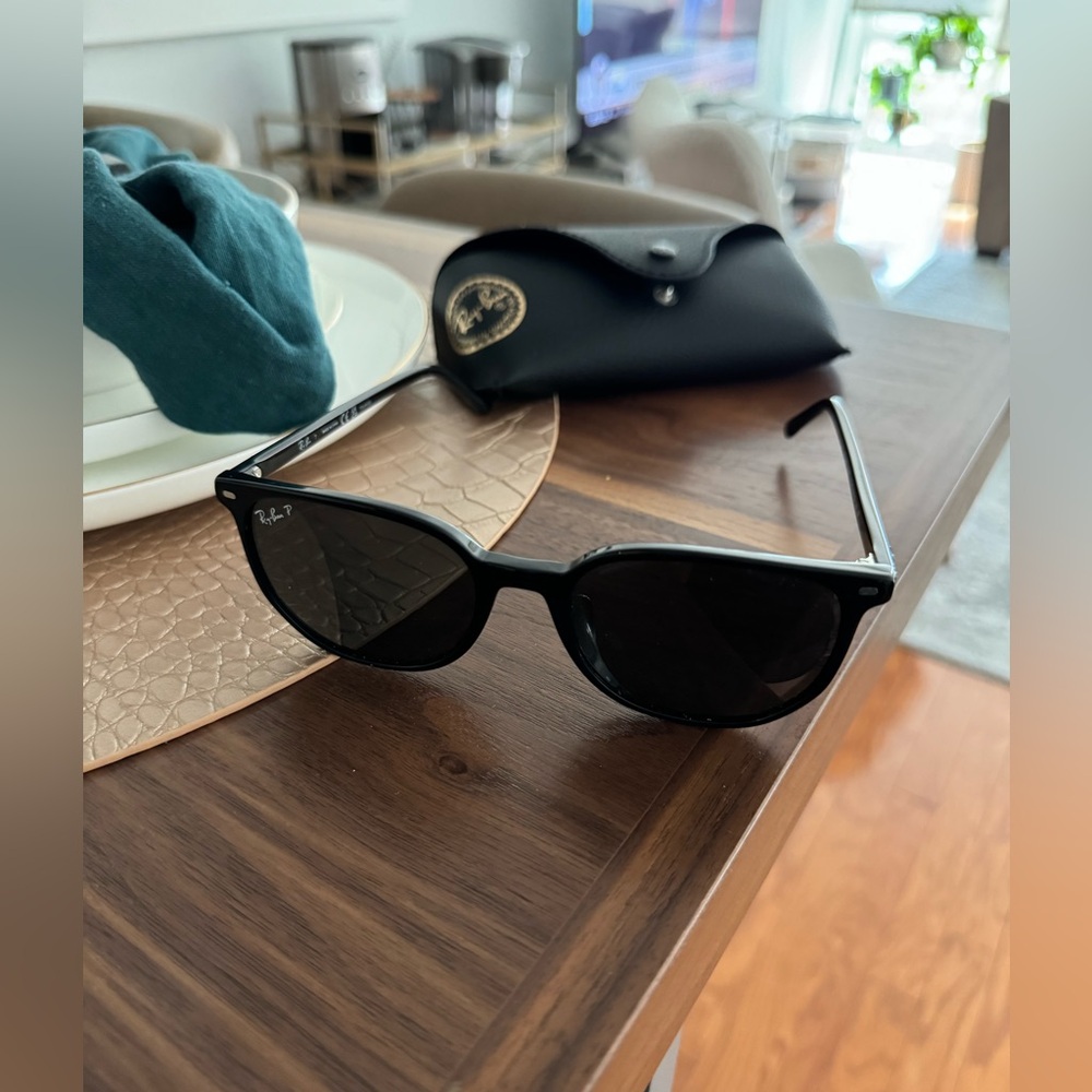 Ray-Ban Elliot Black Polarized Glasses